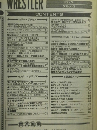 週刊ビッグレスラー65