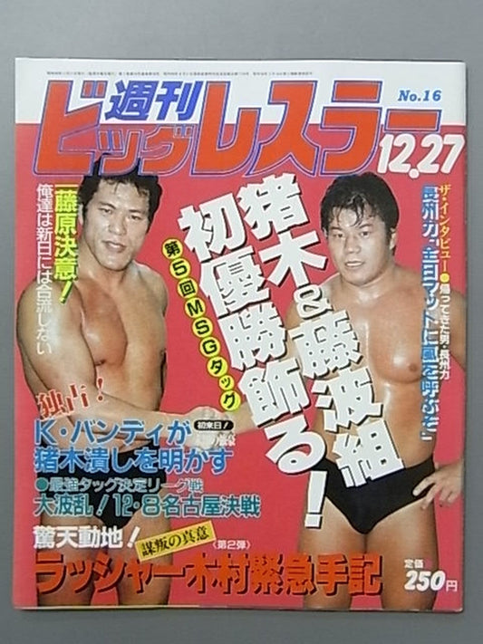 週刊ビッグレスラー16