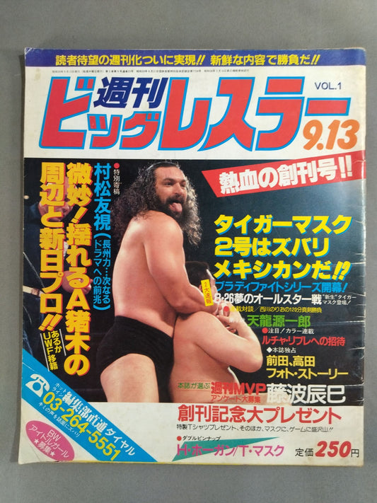 ★創刊号★ 週刊ビッグレスラー1