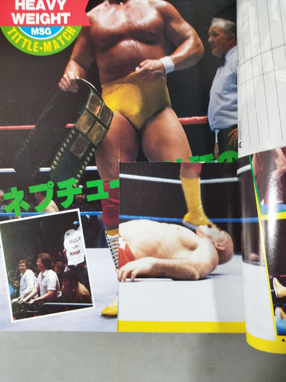 Separate volume Exciting Pro Wrestling  March 1984 issue