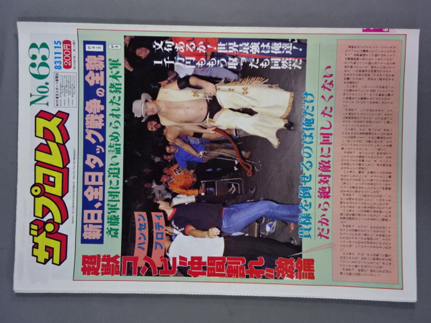 ザ・プロレス63