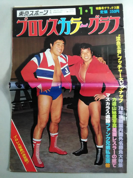 [Tokyo Sports] Pro Wrestling Color Graph Vol.2