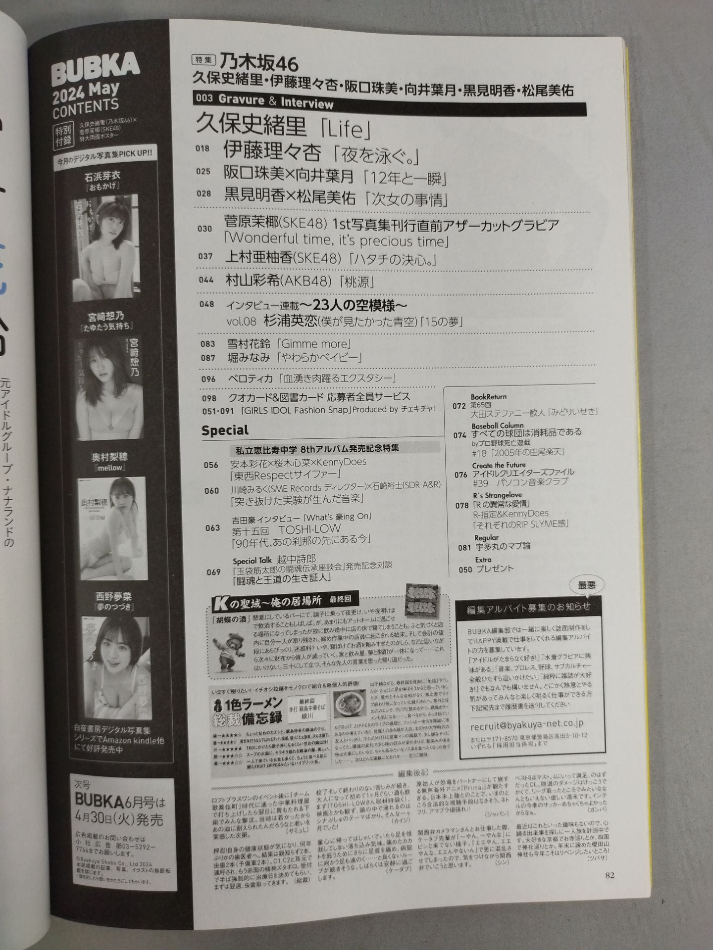 BUBKA (ブブカ) 2024年5月号