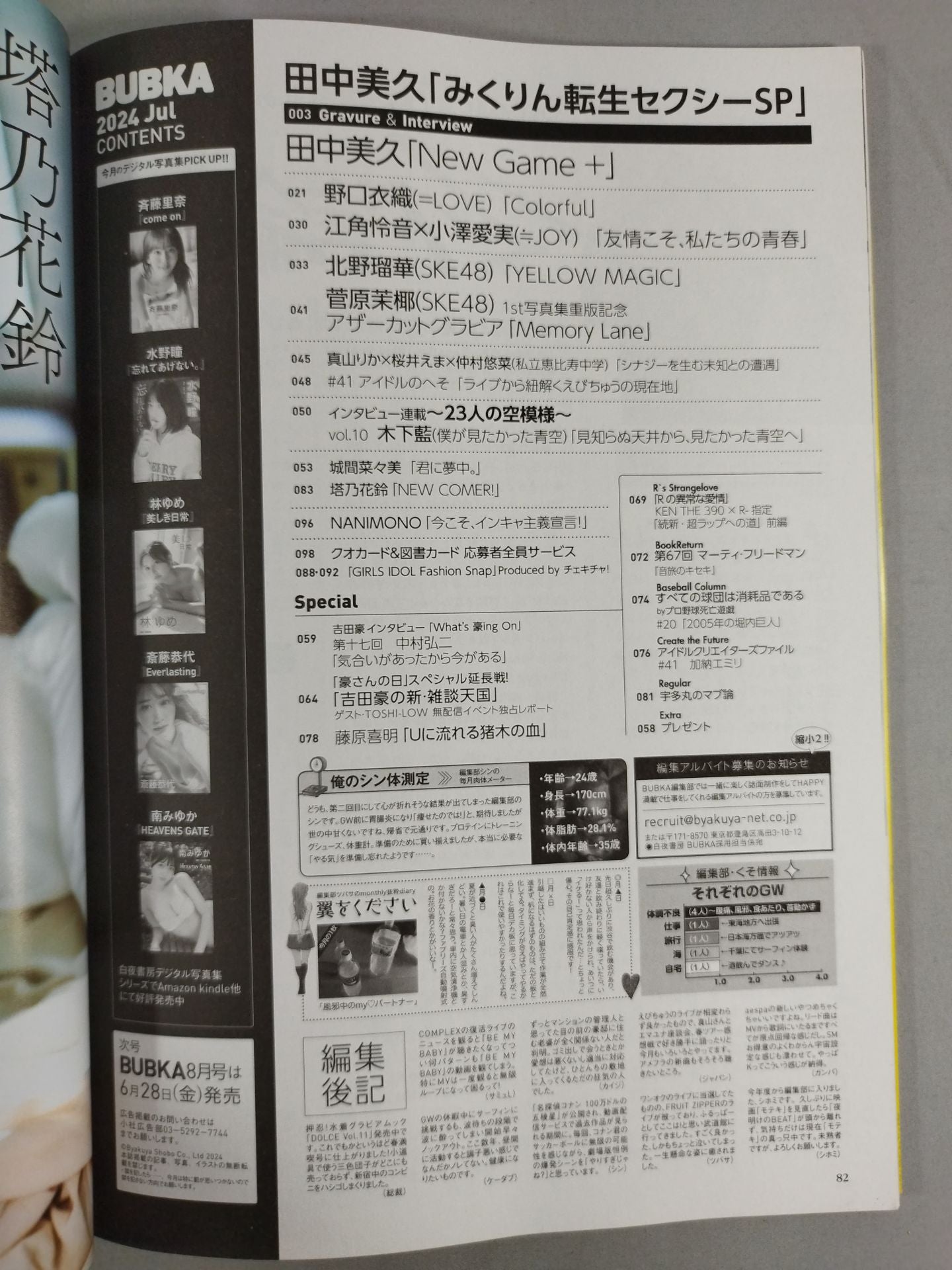 BUBKA (ブブカ) 2024年7月号