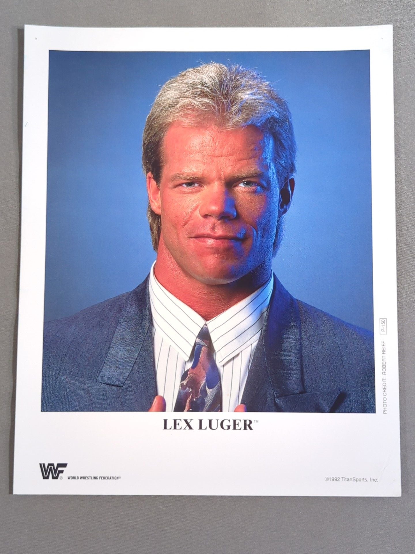 レックス･ルガー WWFオフィシャル ポートレート (1992)