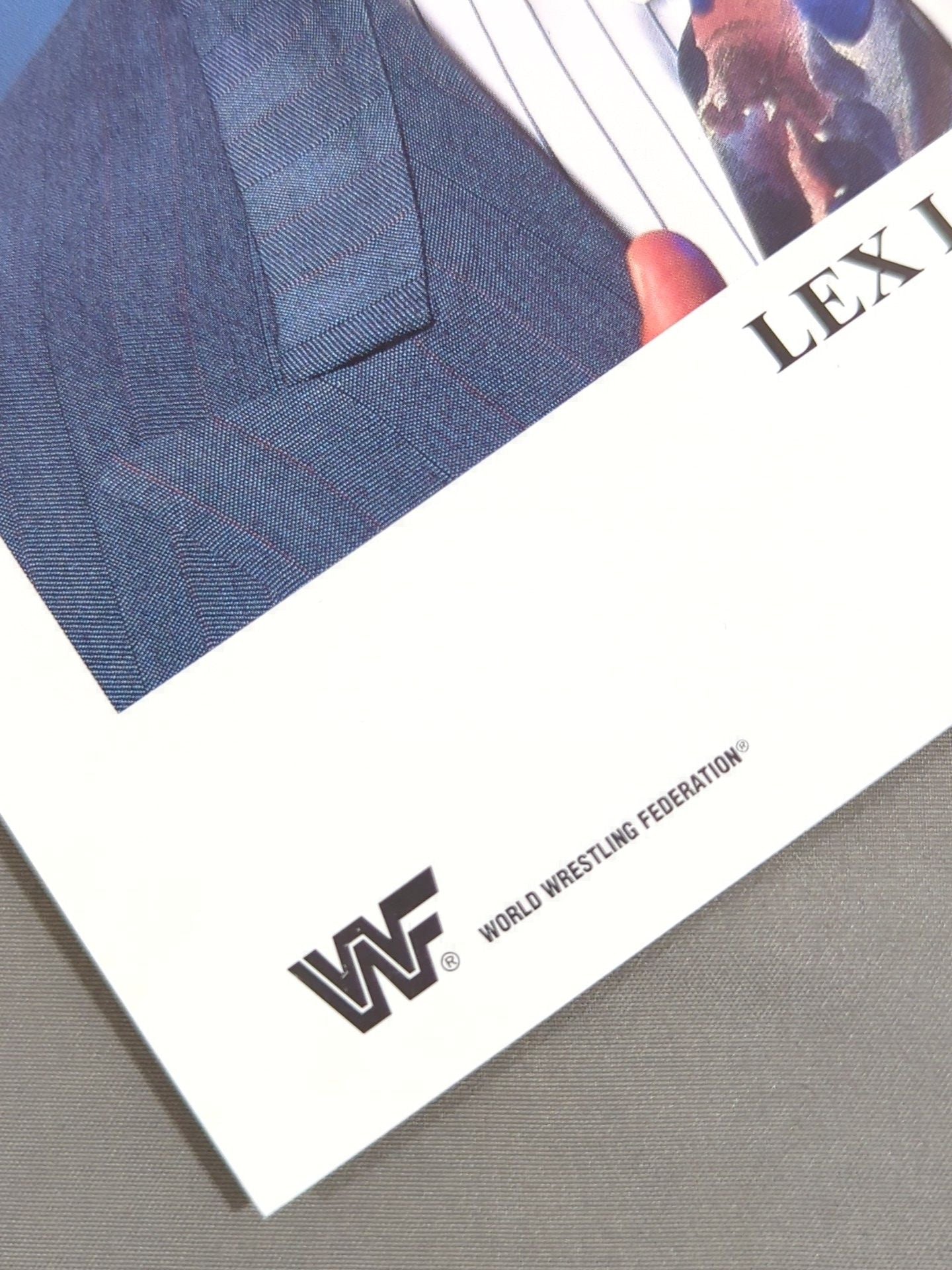 レックス･ルガー WWFオフィシャル ポートレート (1992)