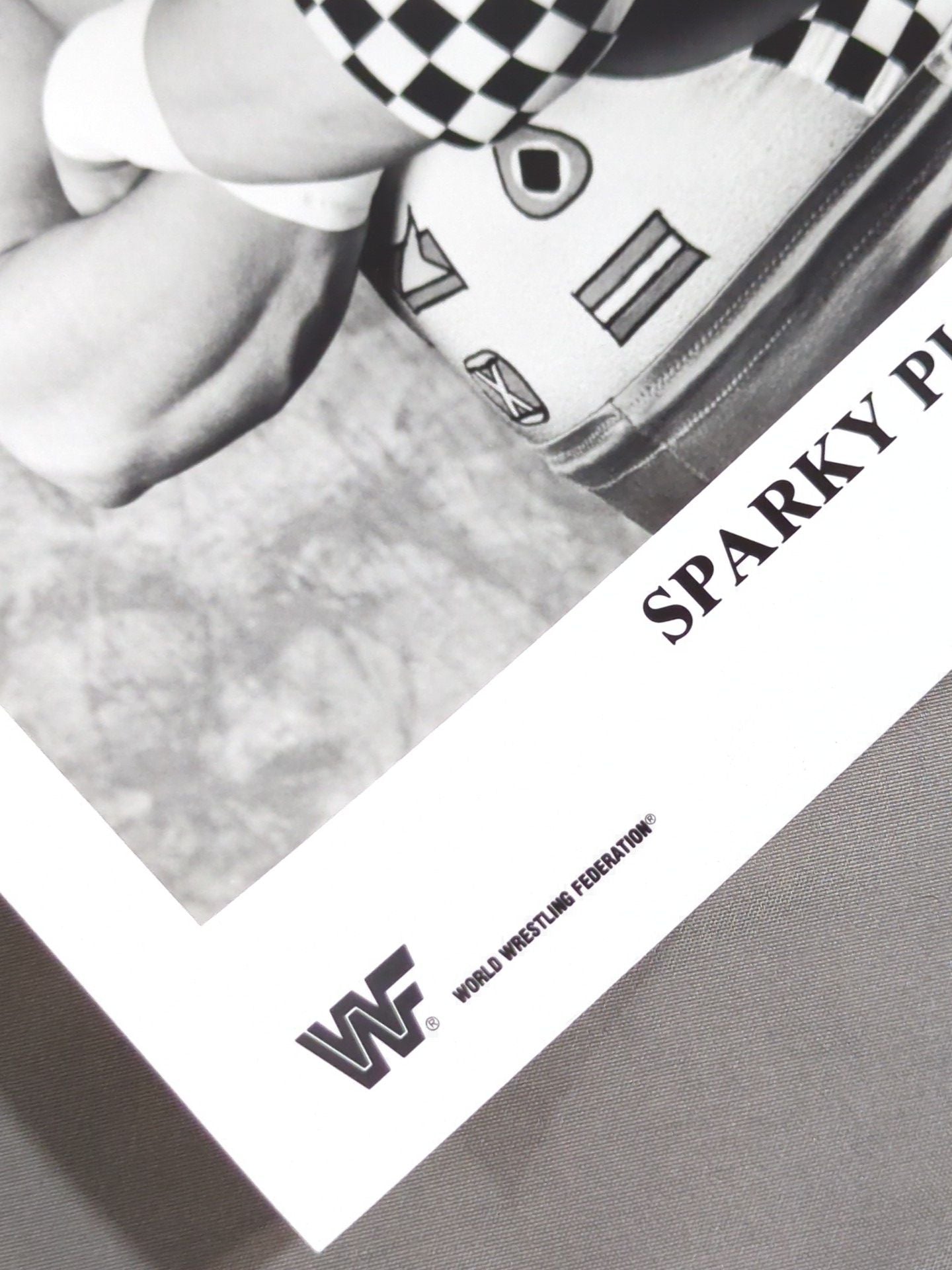 Sparky Plug WWF Official Black and WhitePro-Photo  (1994)