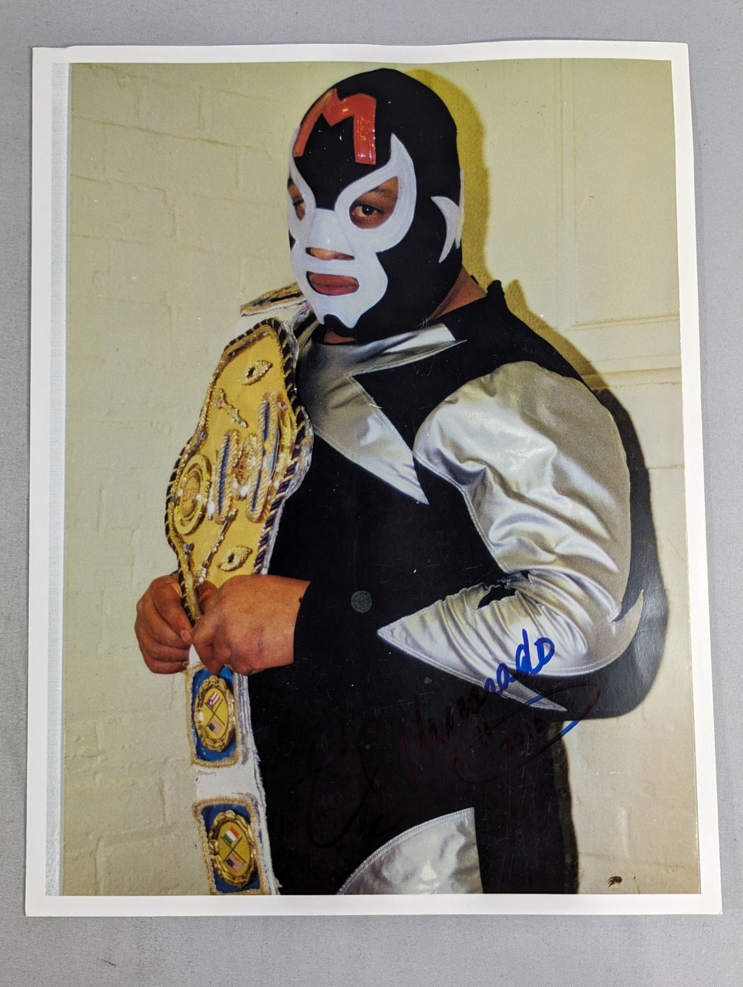 エル・マスカラド 直筆サイン入り ポートレート(A-3)