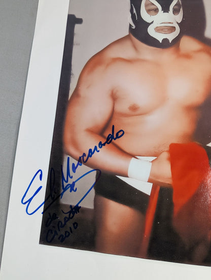 エル・マスカラド 直筆サイン入り ポートレート(A-1)