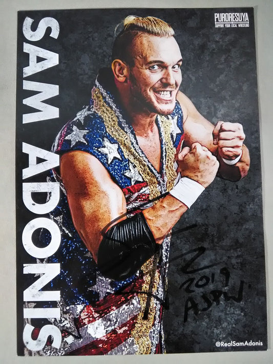 サム・アドニス 直筆サイン入り ポートレート①