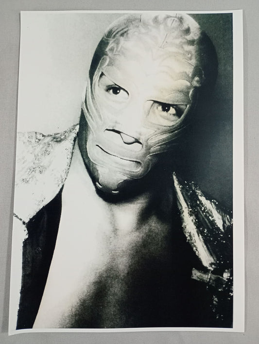 Mil Mascaras  Black and White  UniversityFormat photo  (A-2)