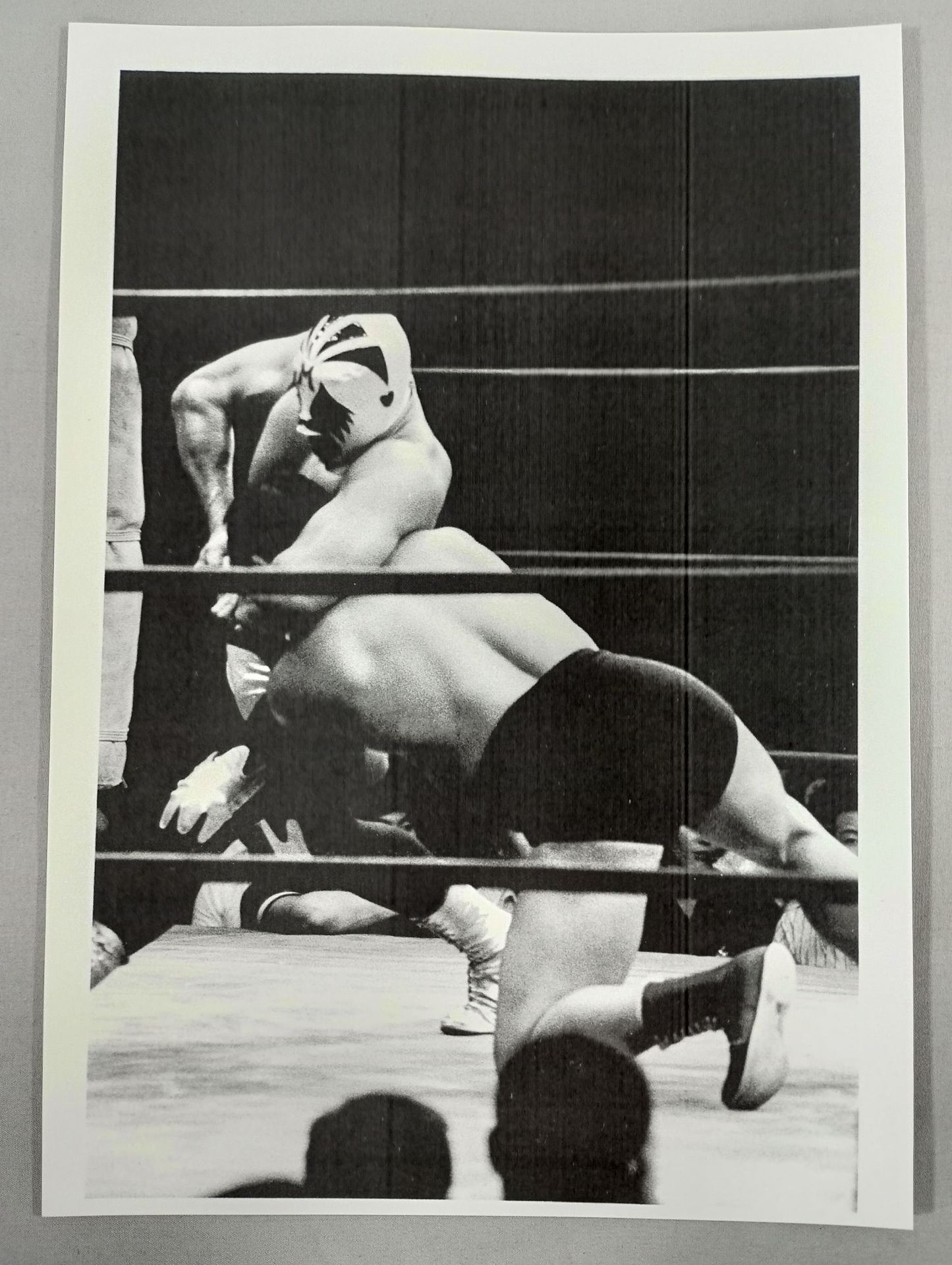 Mil Mascaras  Black and White  UniversityFormat photo  (F-5)