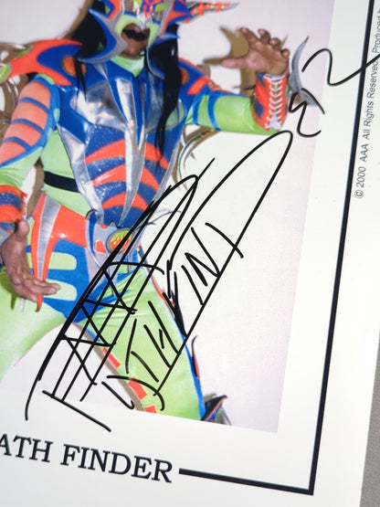 AAA パス・ファインダー 直筆サイン入りポートレート①