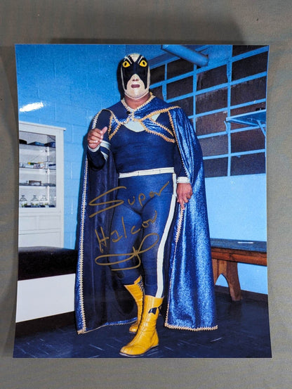 Super Halcon  hand signed autograph  LargeFormat photo  (A-1)