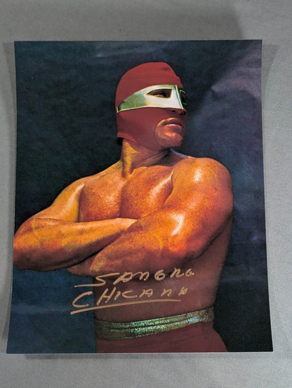 Sangre Chikana hand signed autograph  large formatphoto  (A-1)