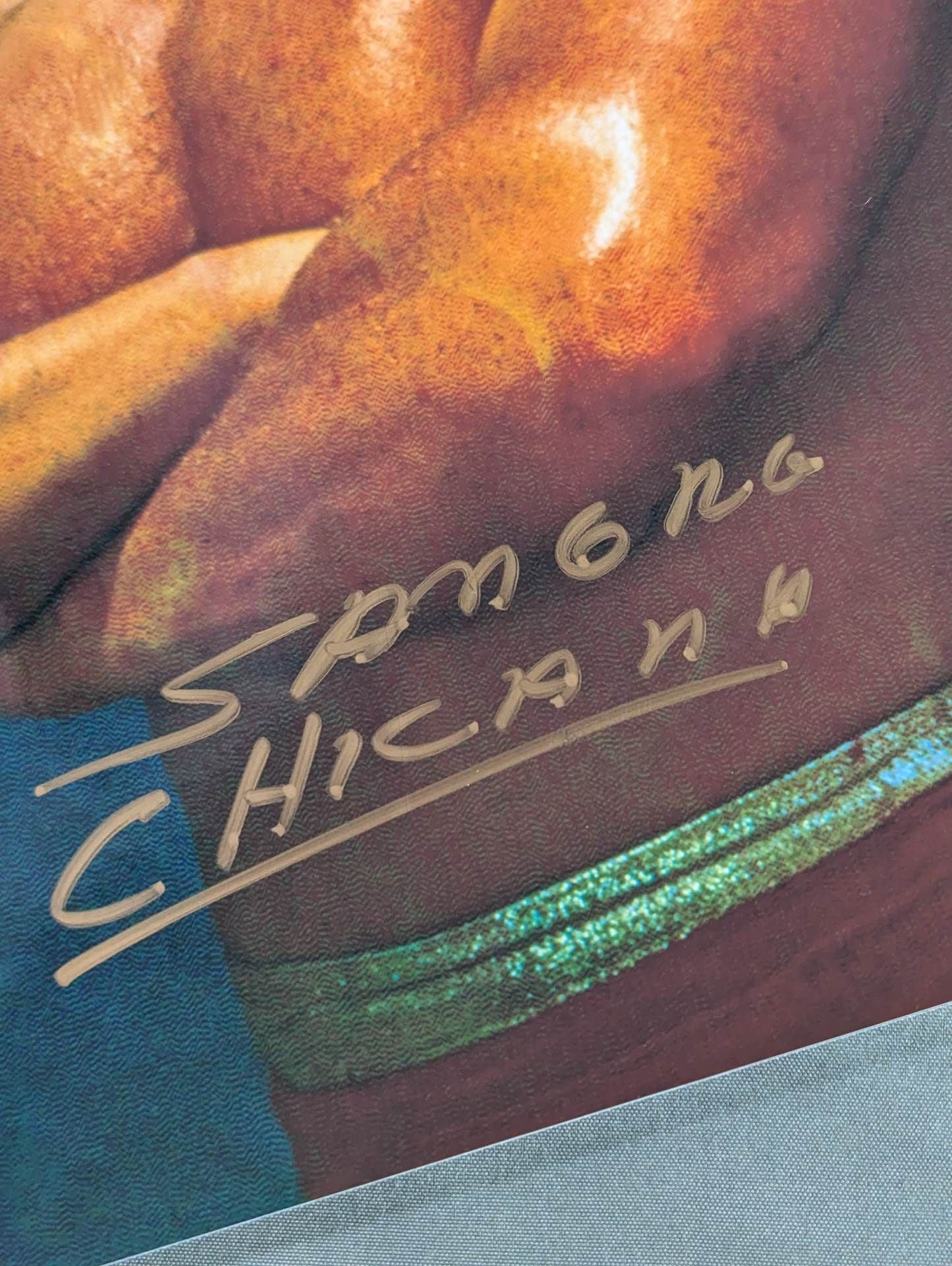 Sangre Chikana hand signed autograph  large formatphoto  (A-1)