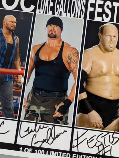 ドク・ギャローズ【4パターン】直筆サイン入りポートレート①