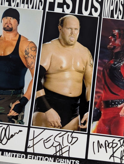 ドク・ギャローズ【4パターン】直筆サイン入りポートレート①