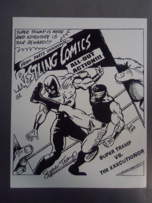 スーパー・トランプ 直筆サイン入りポートレート(B)