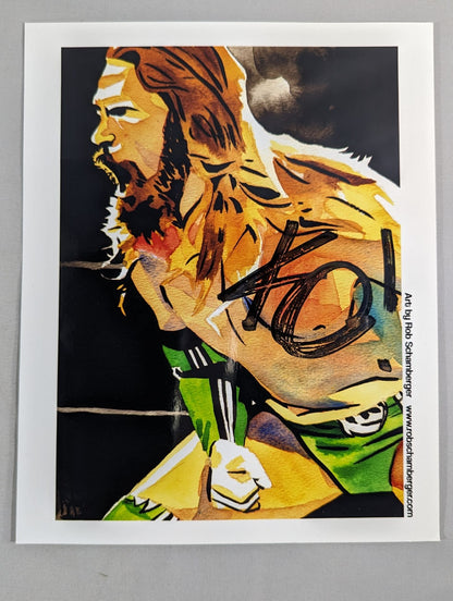 クリス・ヒーロー 直筆サイン入りポートレート(A-2)