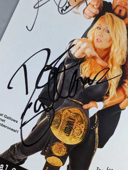 アンバー＆ドク・ギャローズ 直筆サイン入りポートレート