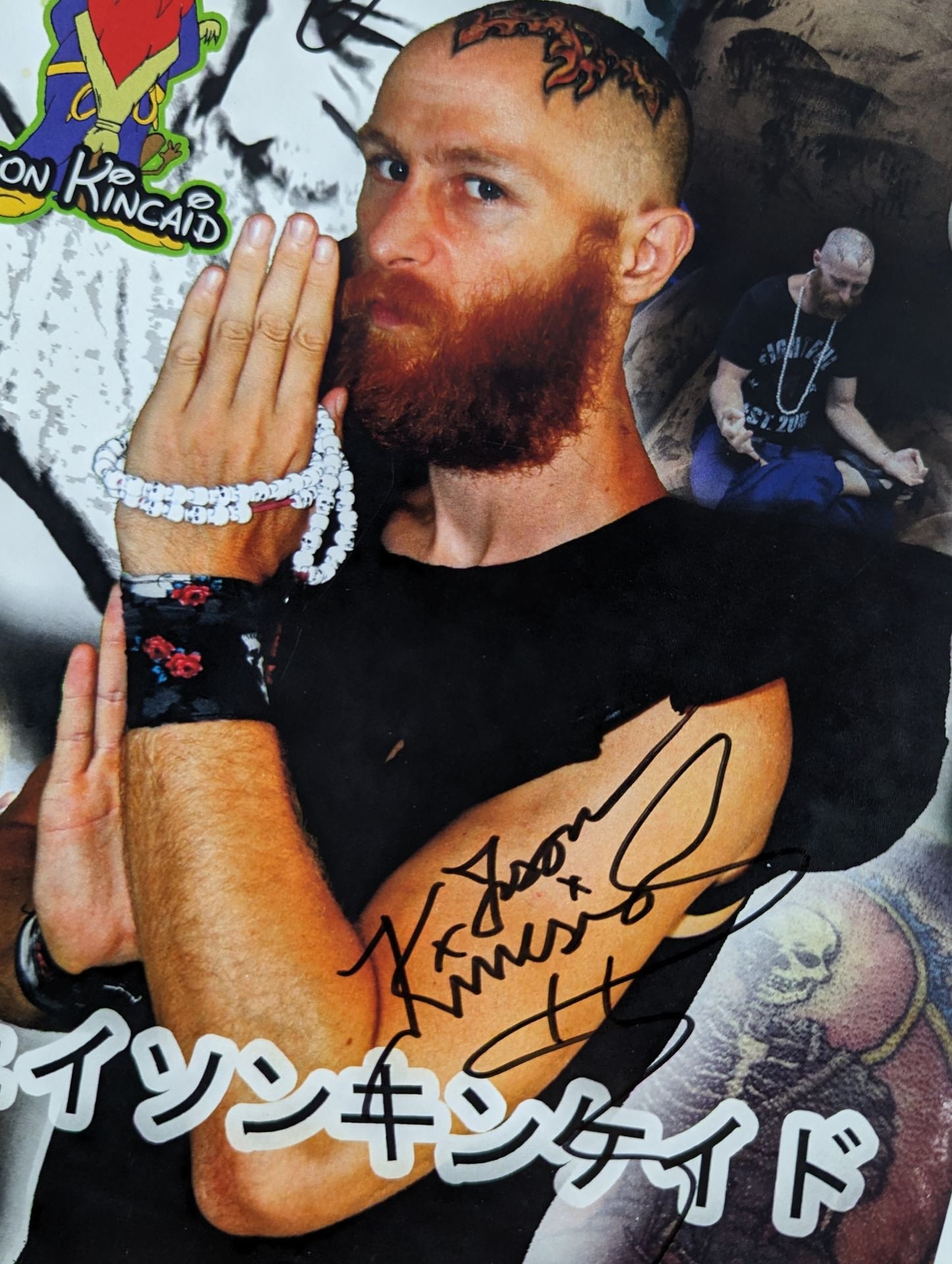 ジェイソン・キンケイド 直筆サイン入り ポートレート(A-1)