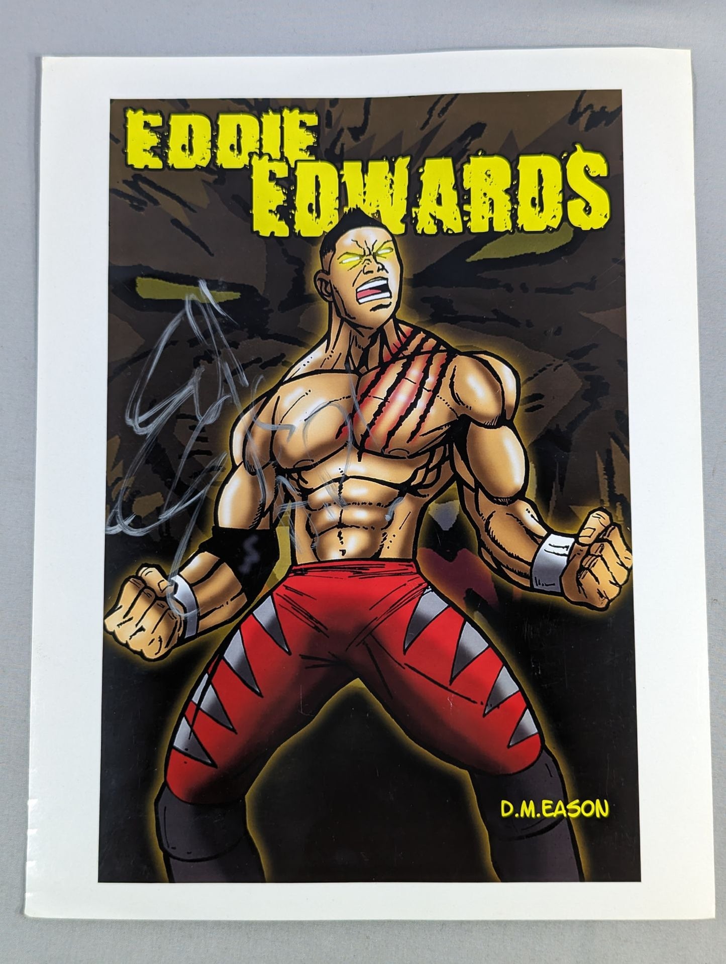 エディ・エドワーズ 直筆サイン入りポートレート(A-2)