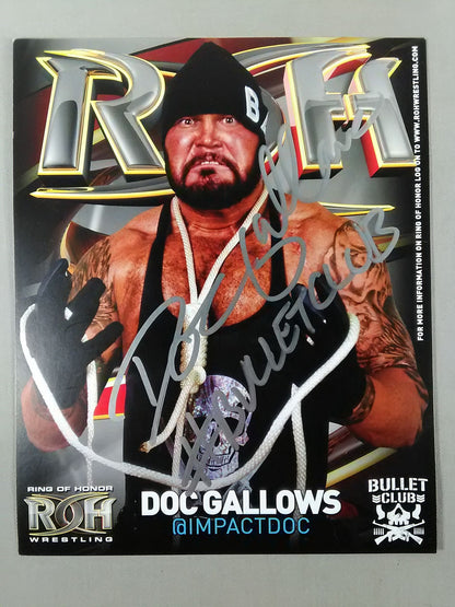 ドク・ギャローズ 直筆サイン入りポートレート