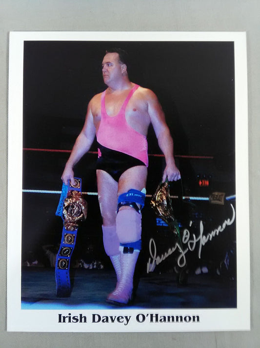 デイビー・オハノン 直筆サイン入り ポートレート①