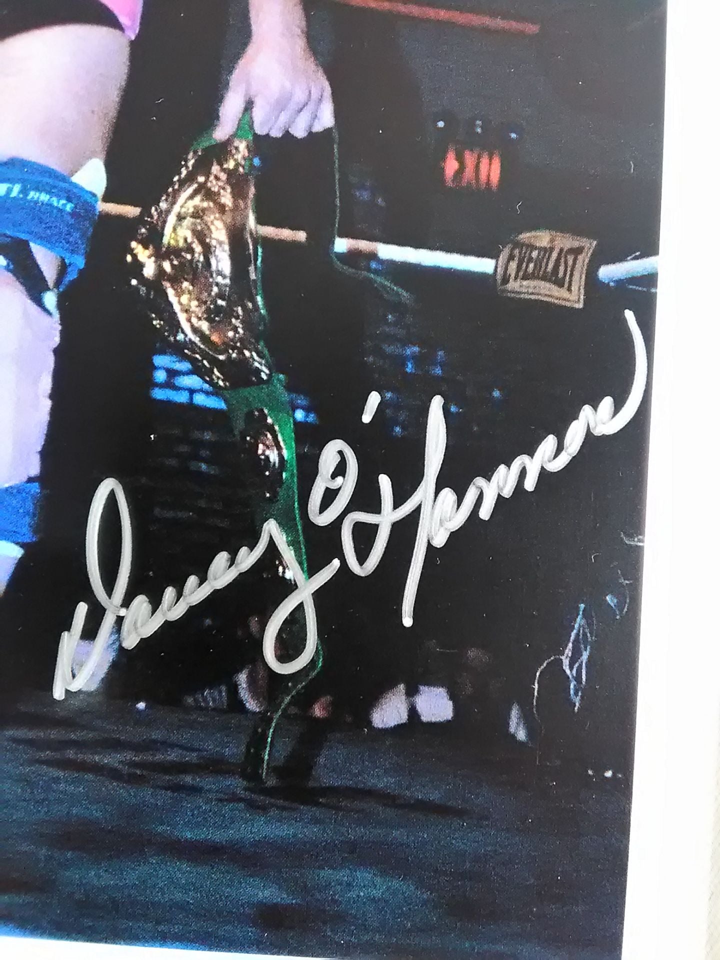 デイビー・オハノン 直筆サイン入り ポートレート①