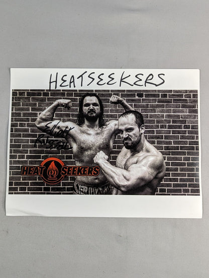 【エリオット・ラッセル 直筆サイン入り】ザ・ヒートシーカーズ ポートレート①