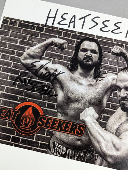 【エリオット・ラッセル 直筆サイン入り】ザ・ヒートシーカーズ ポートレート①