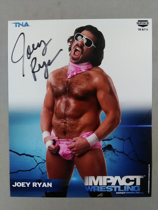 ジョーイ・ライアン 直筆サイン入り ポートレート②