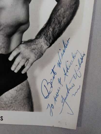 Jackie Nichols hand signed autograph Black and White Pro-Photo (1)