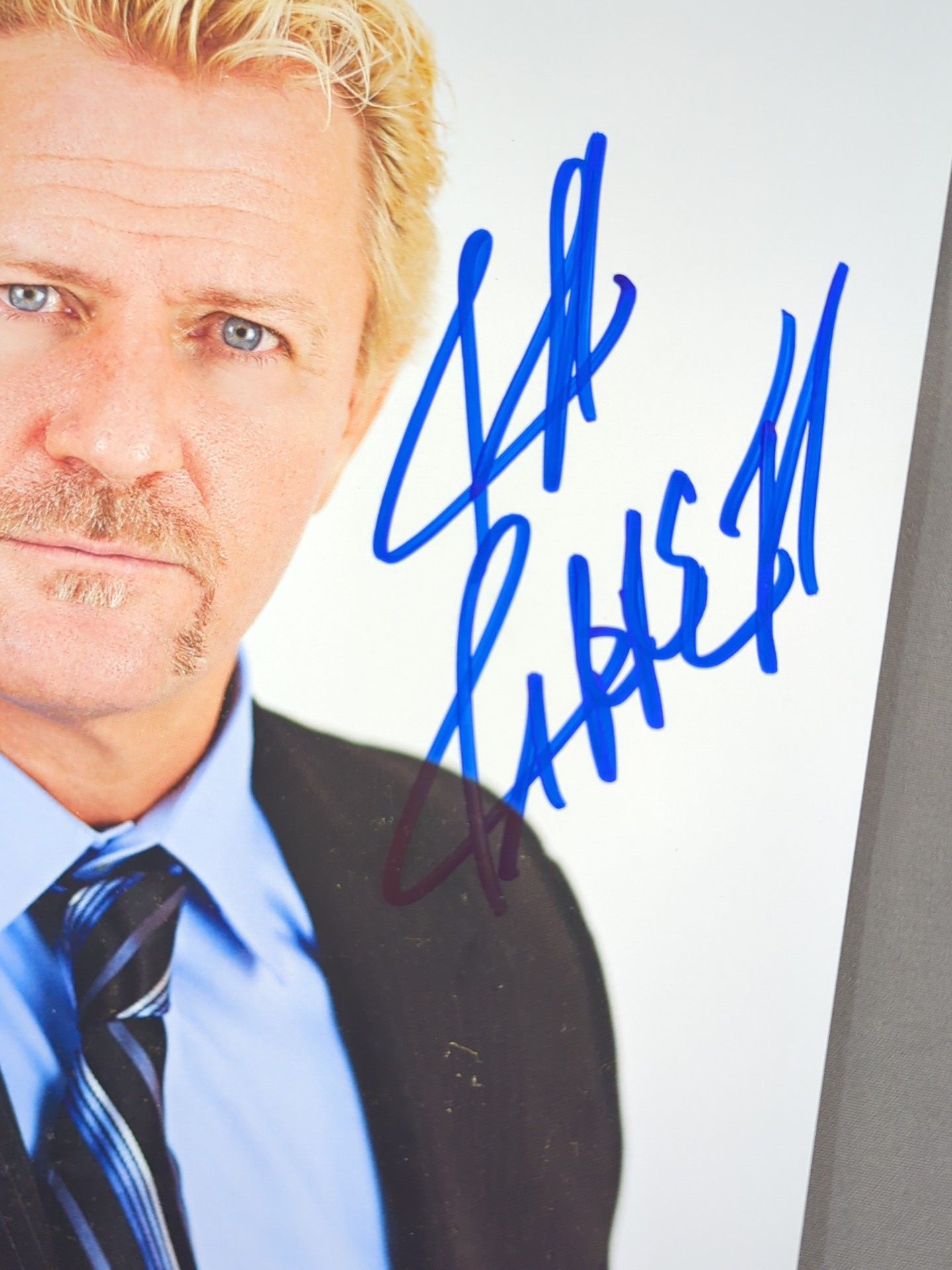 Jeff Jarrett  hand signed autograph Pro-Photo  (A-1)