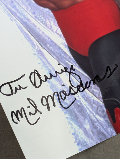 Mil Mascaras  hand signed autograph Pro-Photo  (B-7)