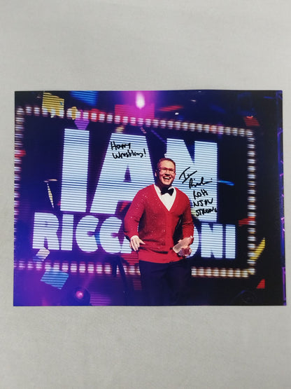 イアン・リッカボーニ 直筆サイン入り ポートレート