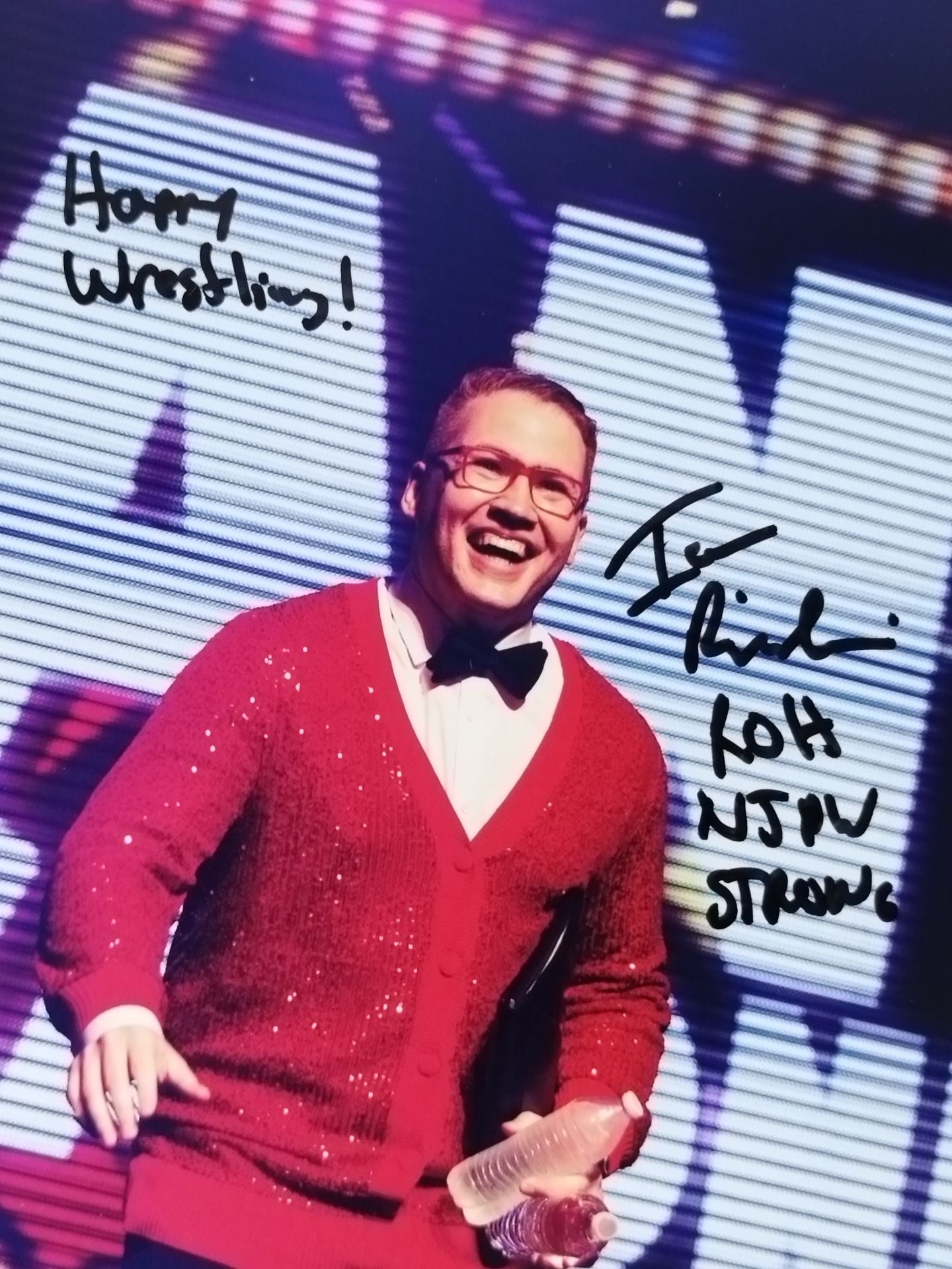 イアン・リッカボーニ 直筆サイン入り ポートレート