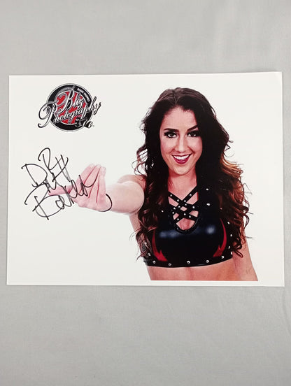 Britt Baker hand signed autograph Pro-Photo (A-1)
