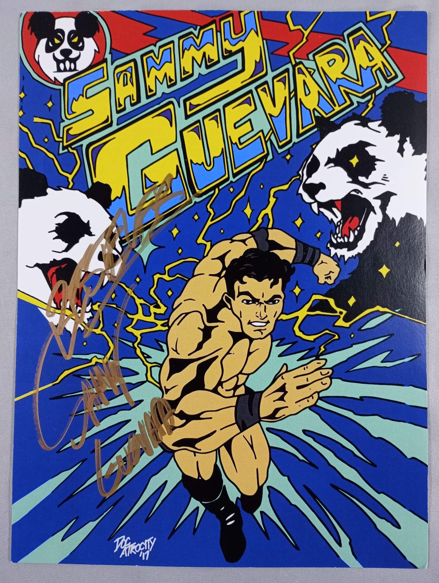 サミー・ゲバラ 直筆サイン入り ポートレート