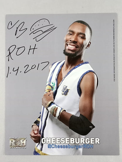 ROH チーズバーガー 直筆サイン入りポートレート(A-2)