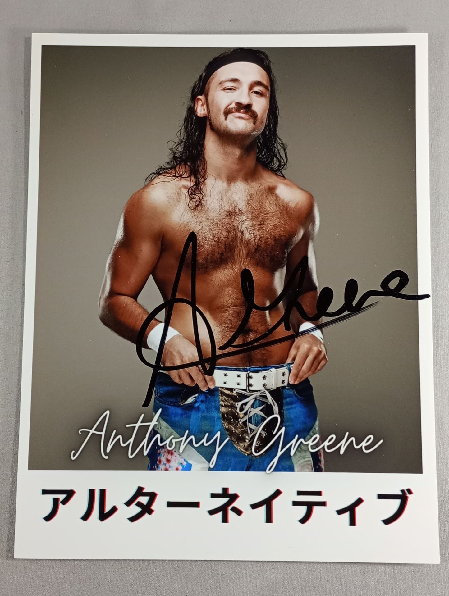 アンソニー・グリーン 直筆サイン入りポートレート(A-1)