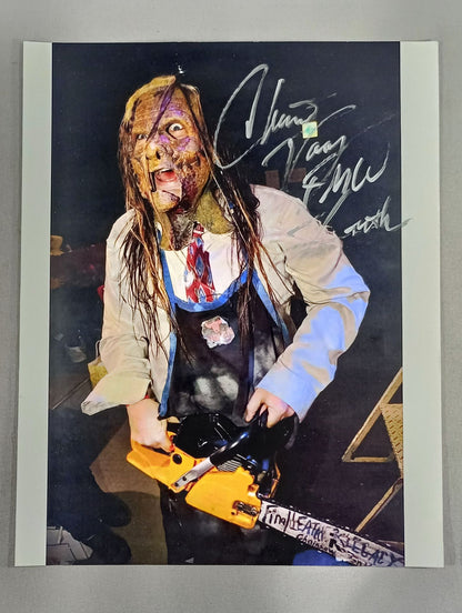 チェーンソー・トニー 直筆サイン入りポートレート(A-1)