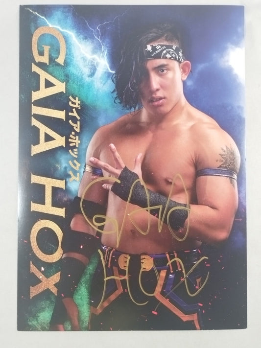 ガイア・ホックス 直筆サイン入りポートレート(A-1)