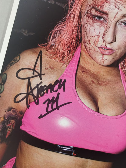 アリー・キャッチ 直筆サイン入りポートレート(A-1)