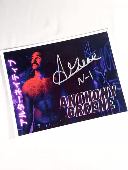 アンソニー・グリーン 直筆サイン入りポートレート(A-2)