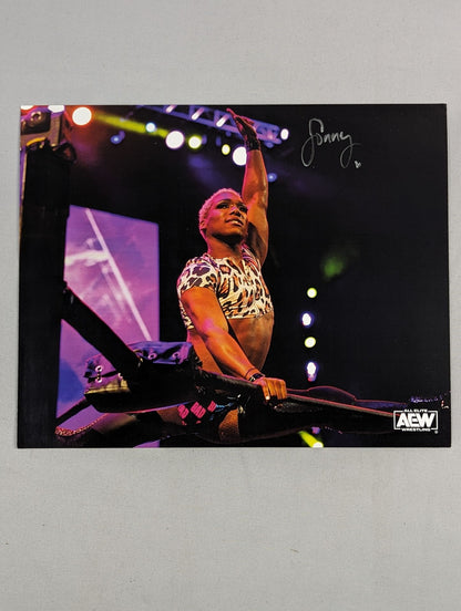 ★AEW★ サニー・キス 直筆サイン入り ポートレート(A-1)