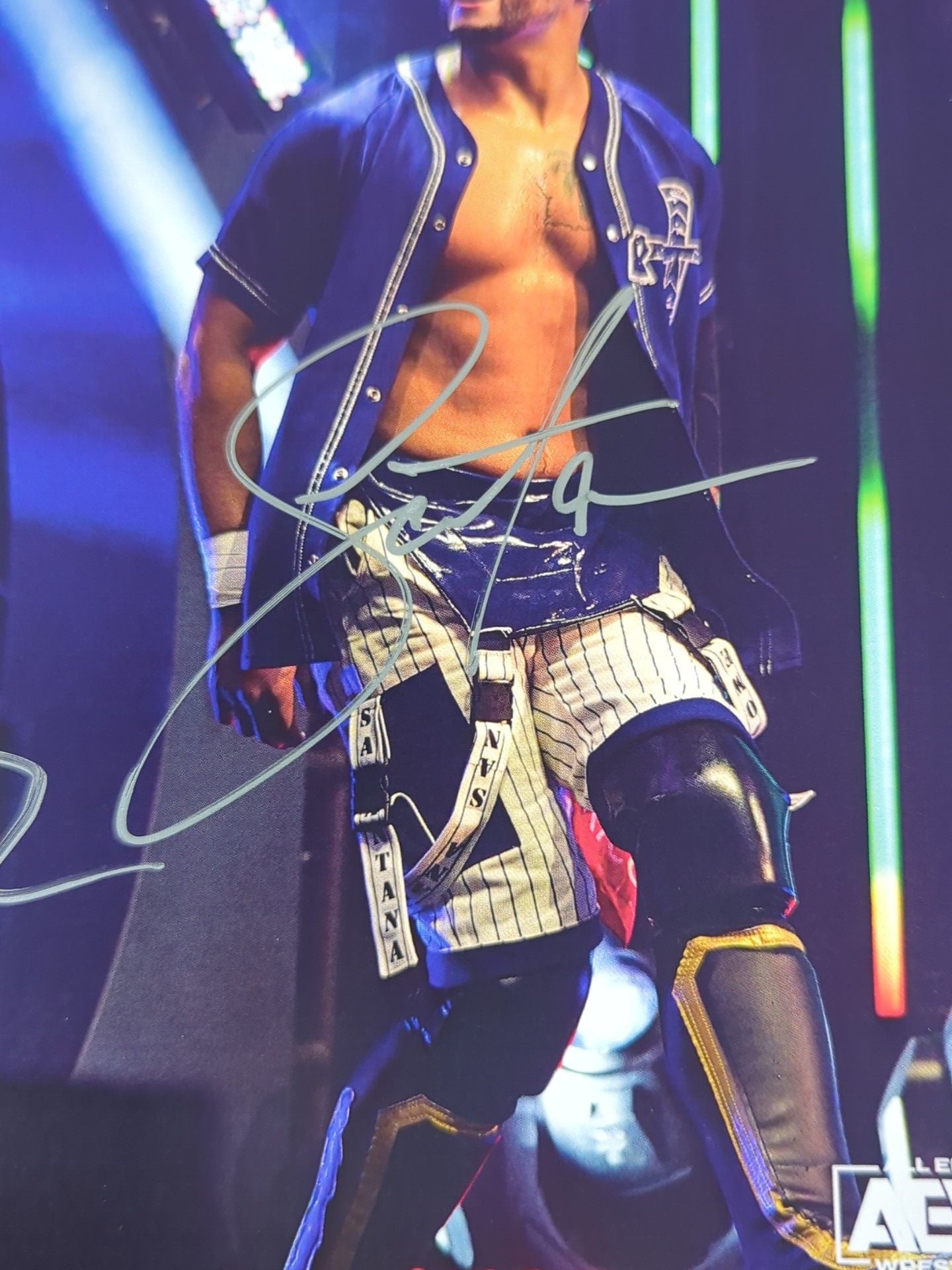 ★AEW★ サンタナ＆オルティス 直筆Wサイン入りポートレート(A-1)