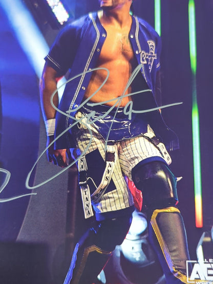 ★AEW★ サンタナ＆オルティス 直筆Wサイン入りポートレート(A-1)