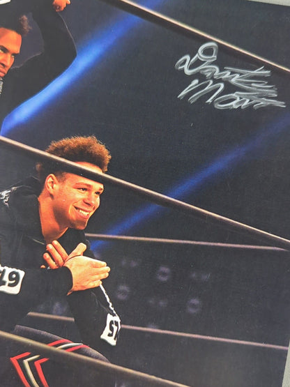 ★AEW★ ダリウス&ダンテ・マーティン 直筆Wサイン入りポートレート(A-1)